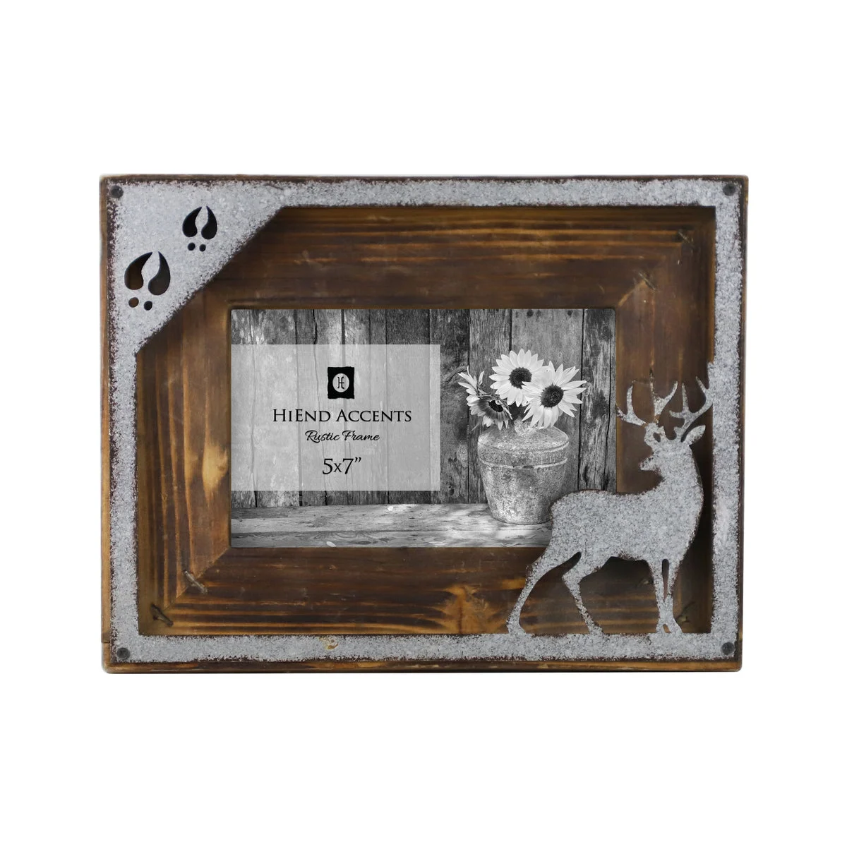 HiEnd Accents Deer Cutout frame