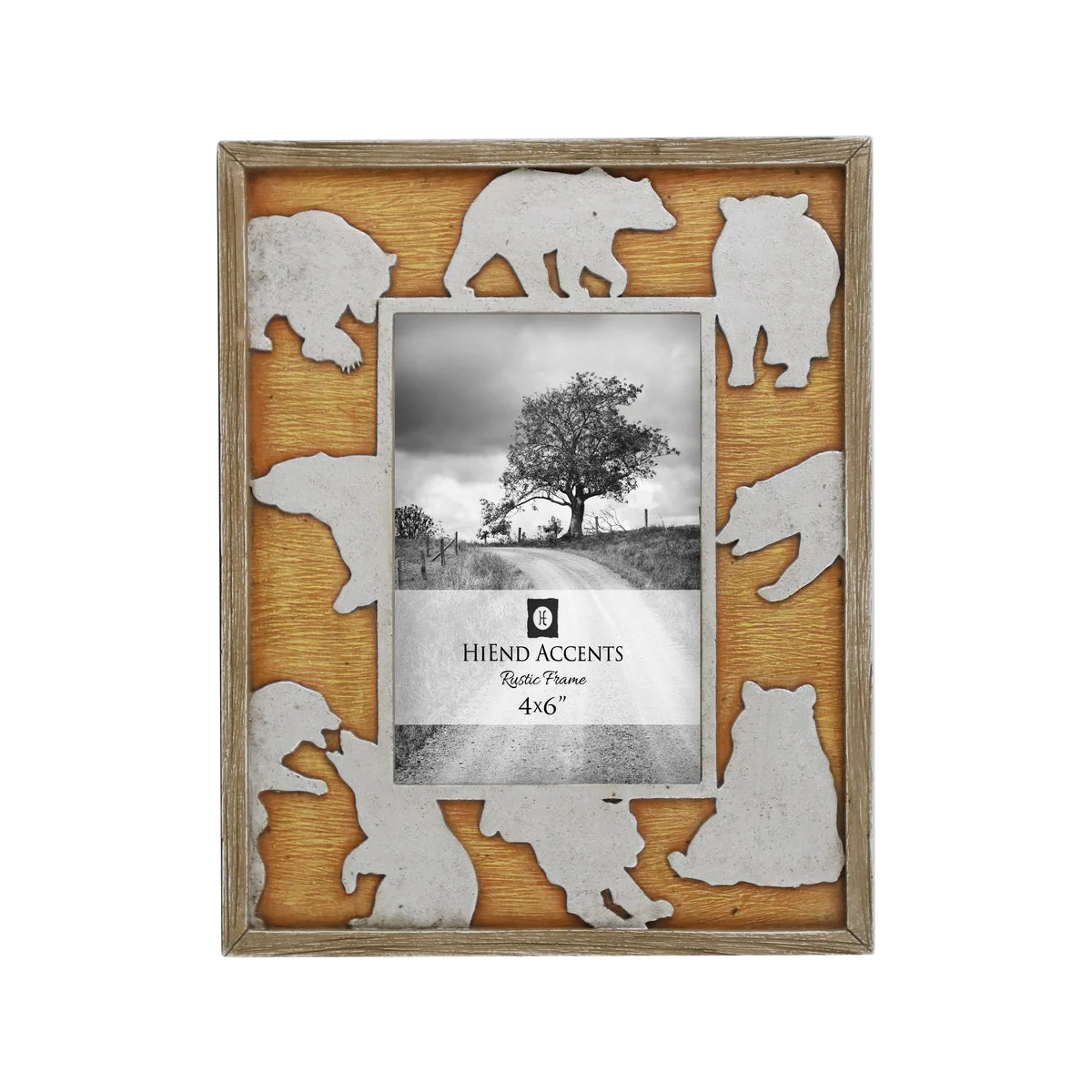 HiEnd Accents Bear Cutout frame