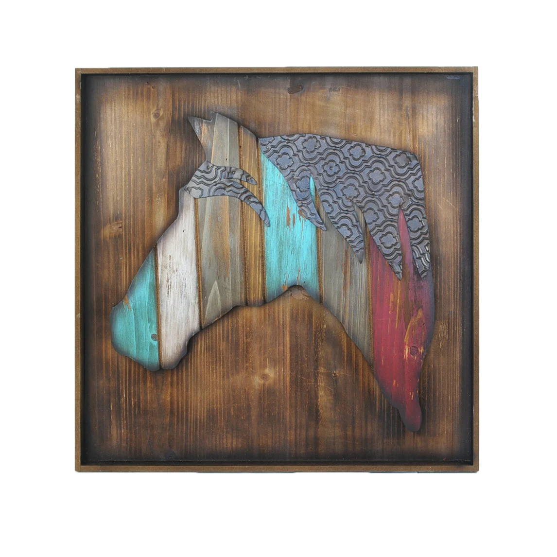 HiEnd Accents Horse Head Wall Art