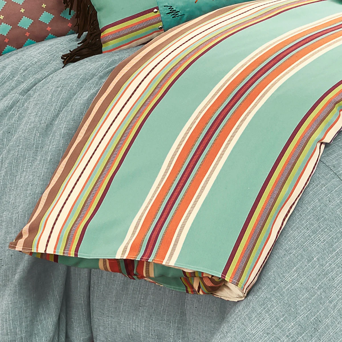 HiEnd Accents Serape Duvet Covert