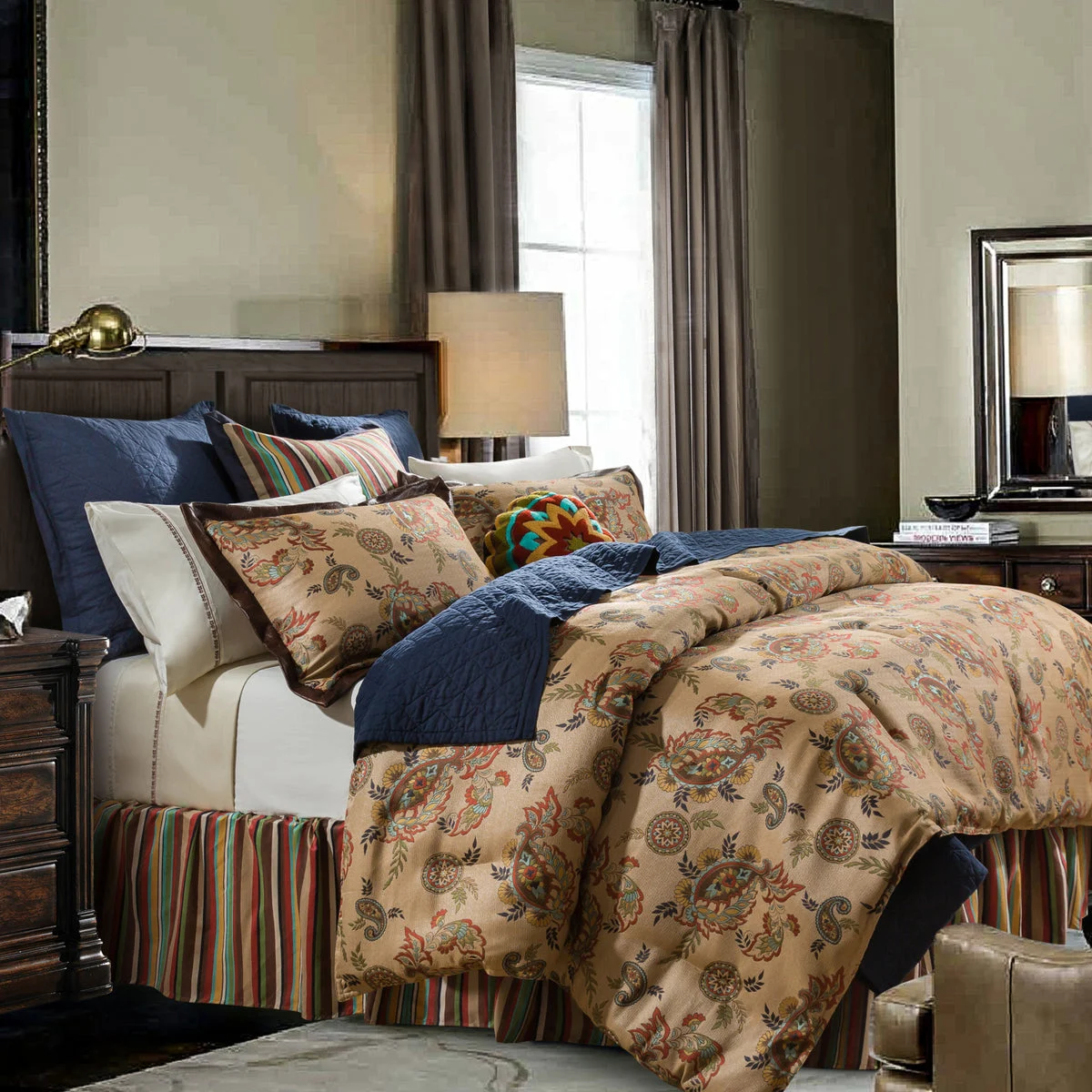 HiEnd Accents Tammy Comforter Set