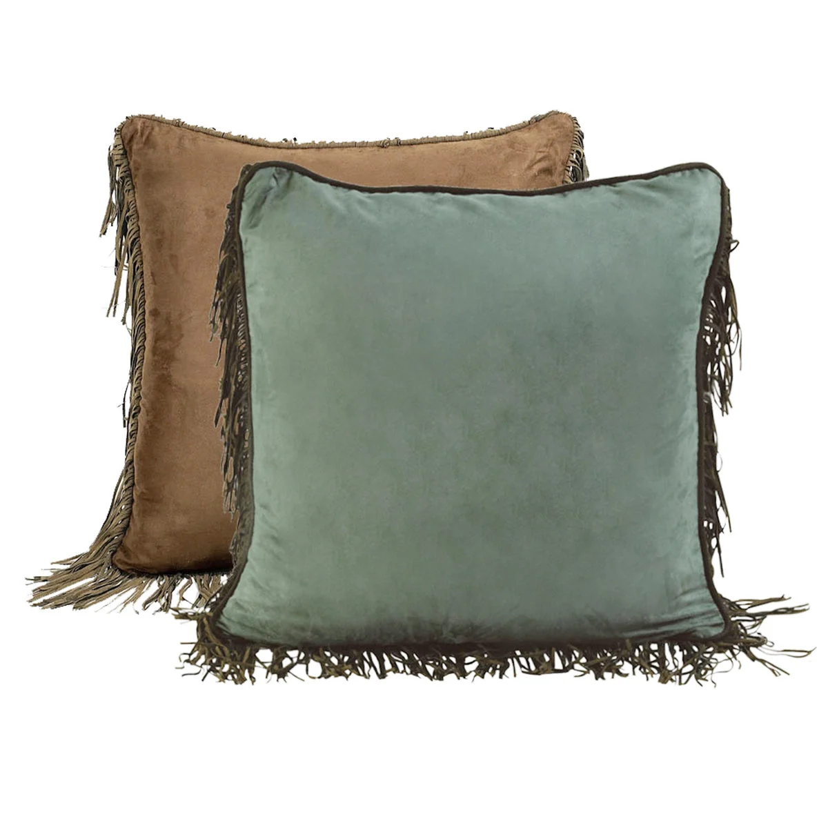 HiEnd Accents Fringed Euro Sham