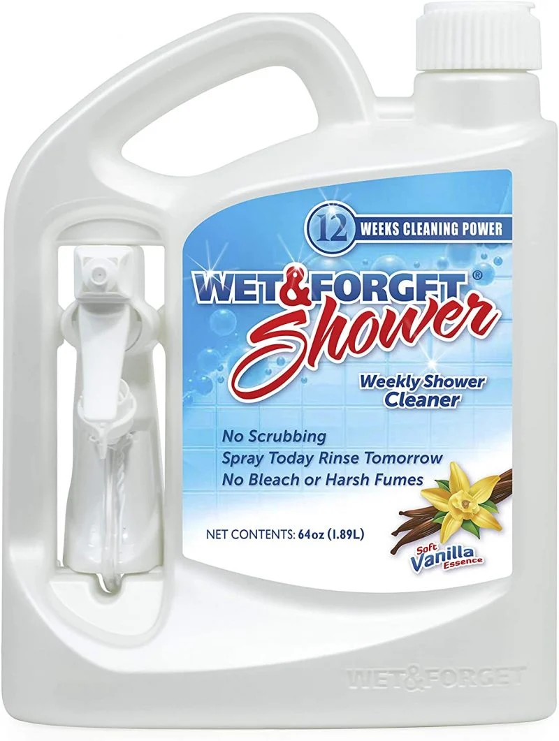 Wet & Forget Shower Cleaner Weekly Application Requires No Scrubbing, 64 OZ.