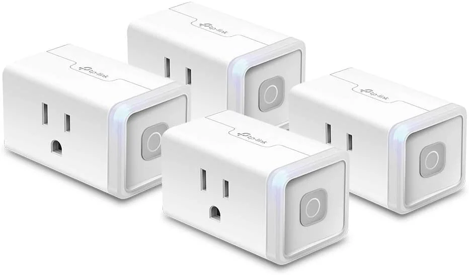 TP-Link Smart Home Wi-Fi Outlet, No Hub Required, Remote Control, 4-Pack, White