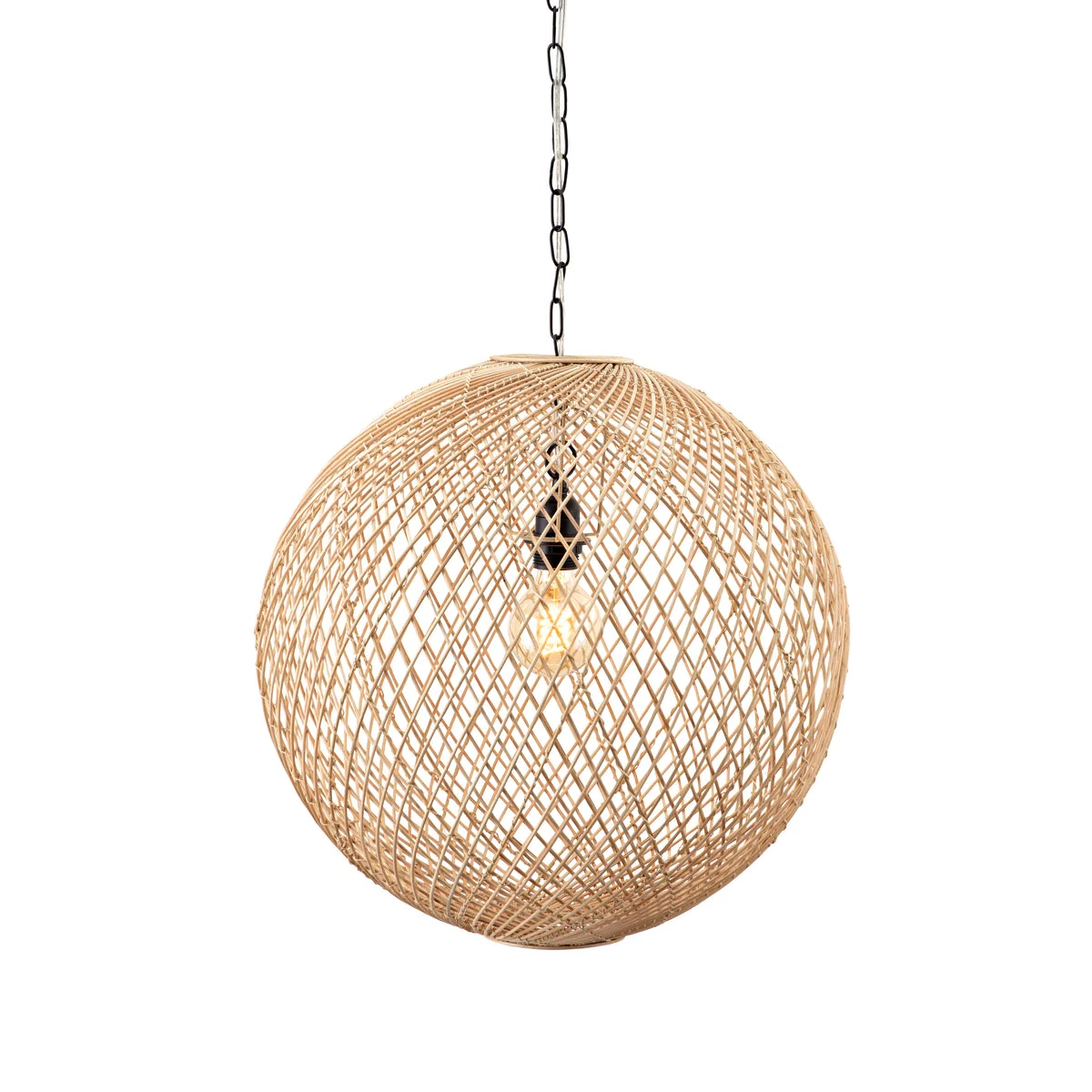 IMAX Worldwide Home Casablanca Rattan Woven Pendant Light