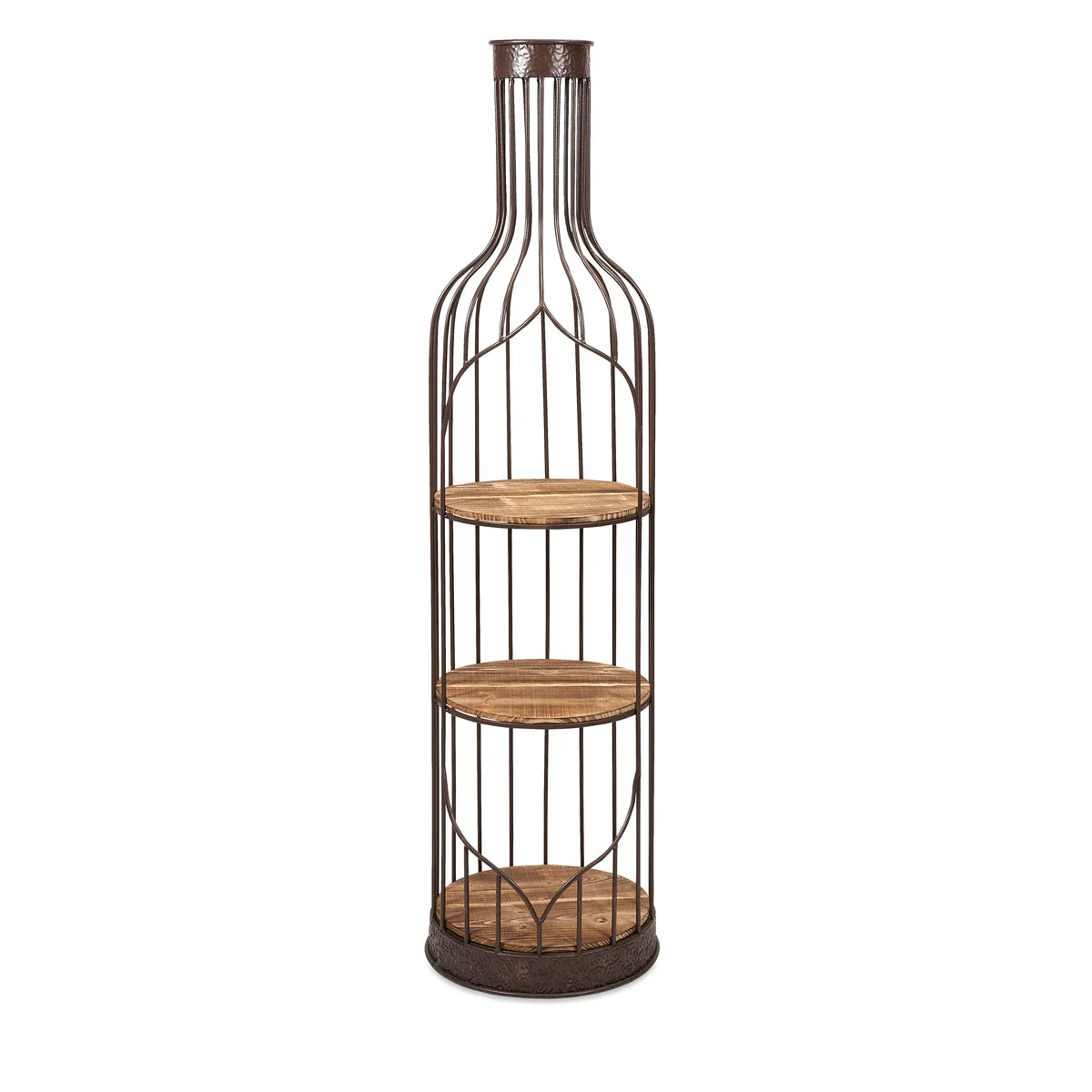 IMAX Worldwide Home Vino Wine Bottle Shelf