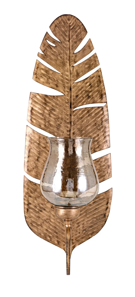 IMAX Worldwide Home Hachi Feather Wall Sconce