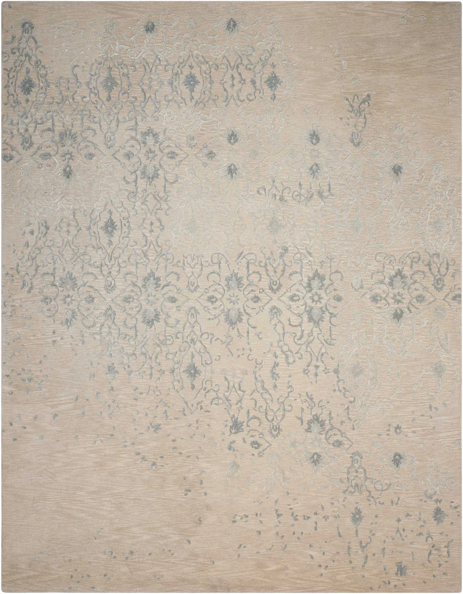Nourison Opaline Transitional Beige Area Rug