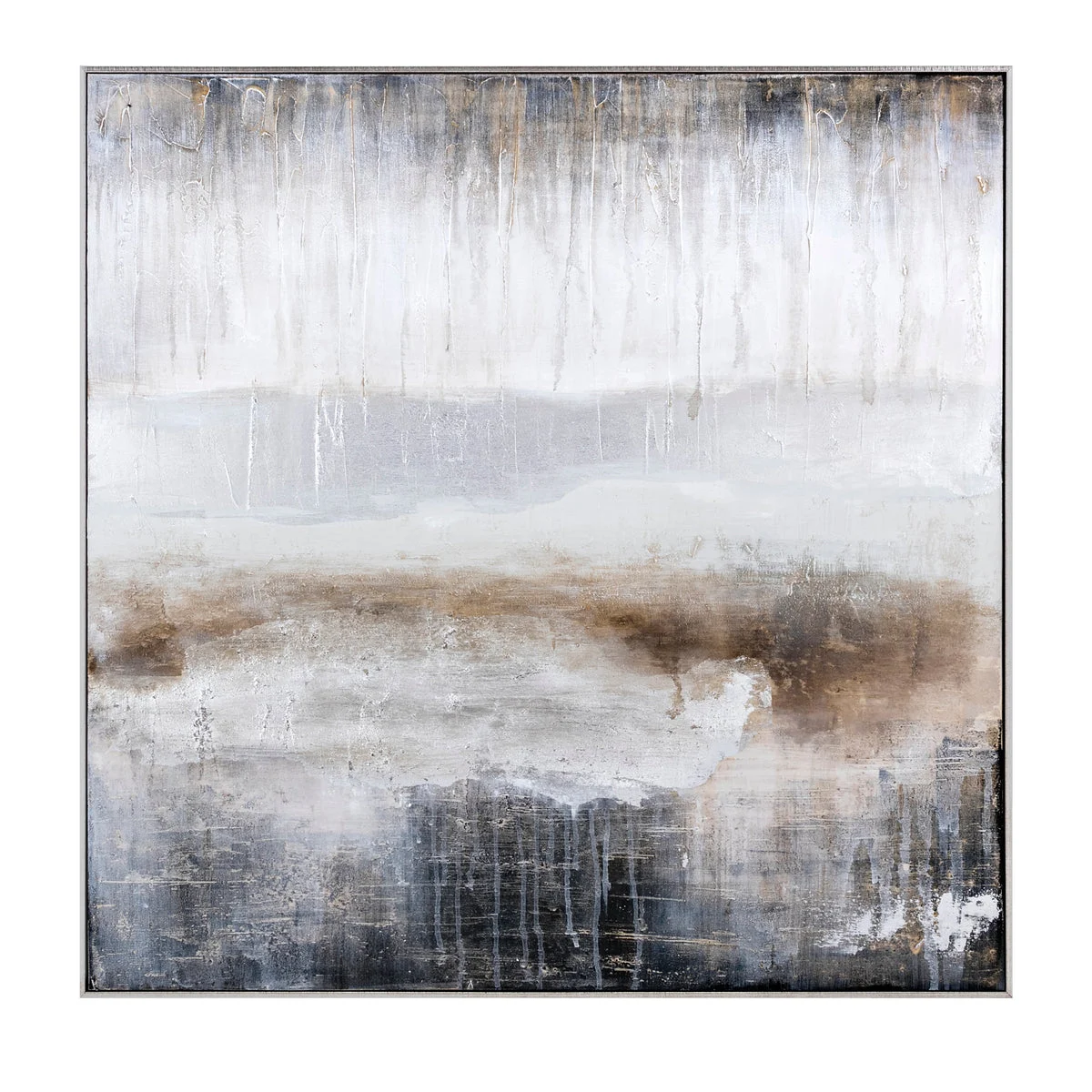 IMAX Worldwide Home Misty Night Oil on Canvas