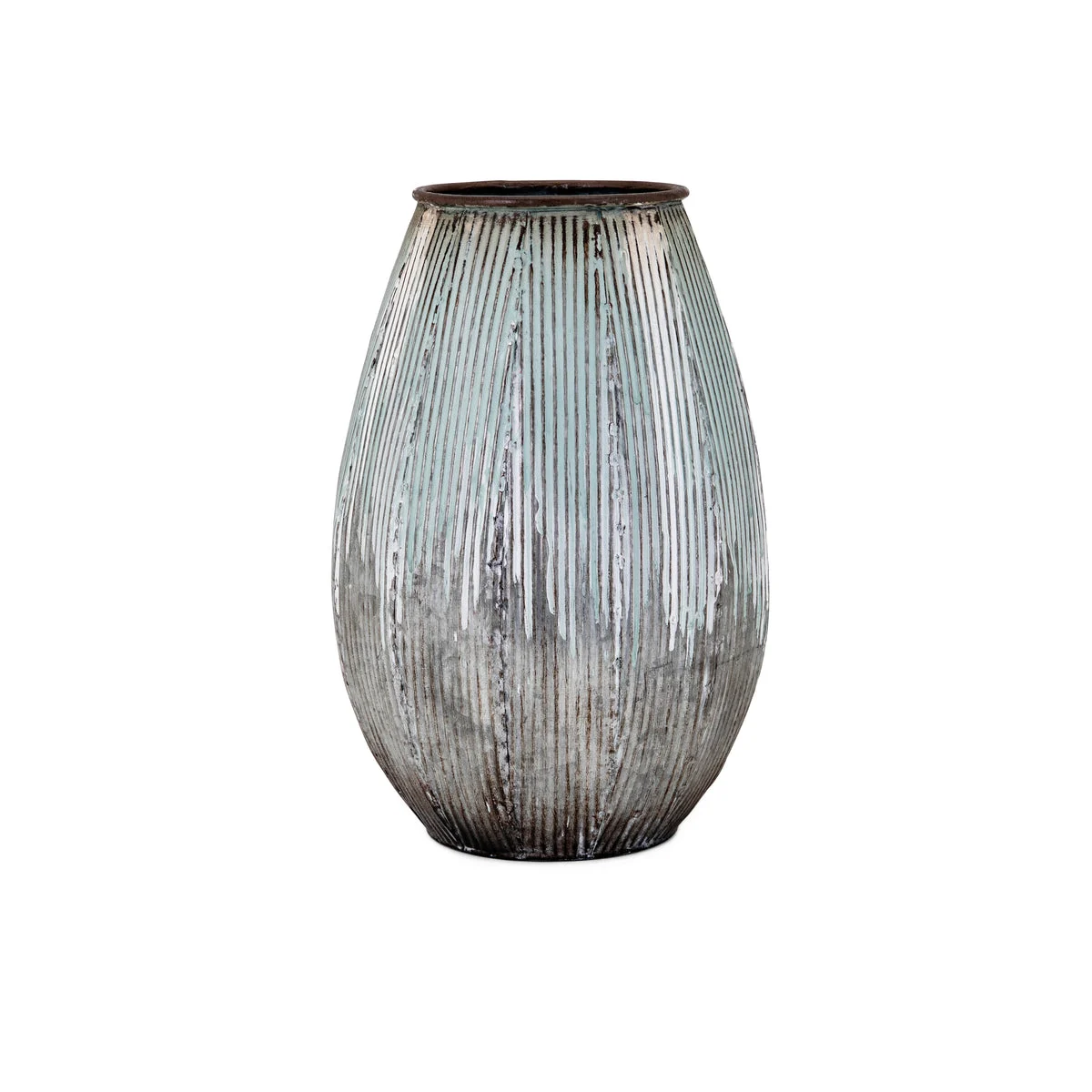 Imax Worldwide Home Robinson Small Metal Vase