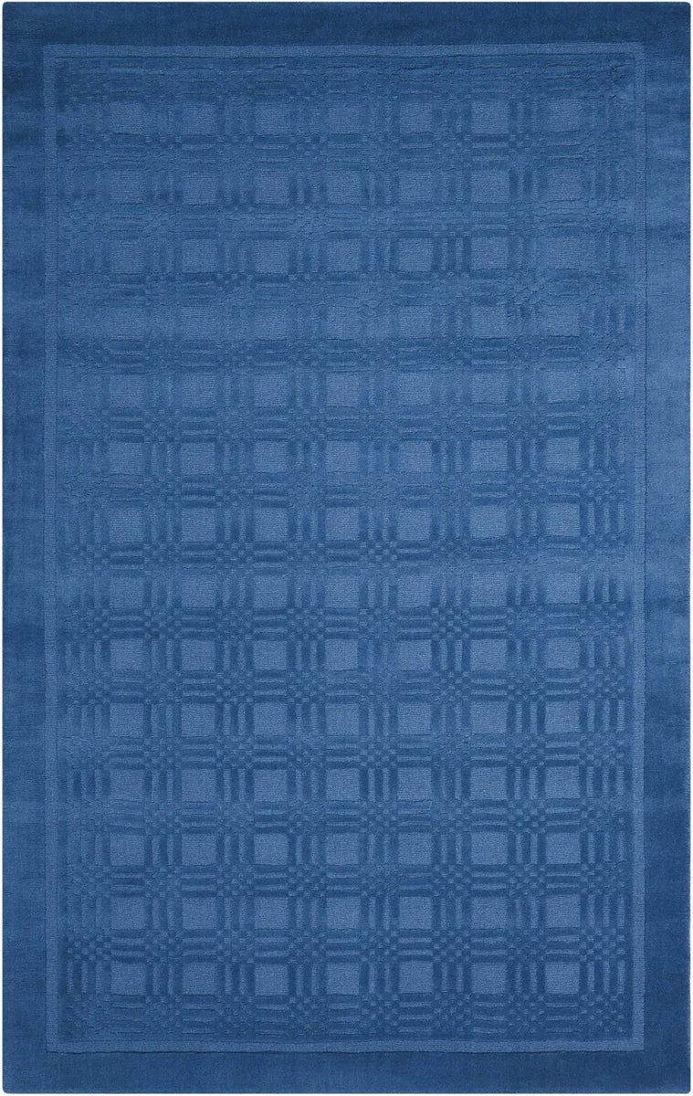 Nourison Westport Transitional Blue Area Rug
