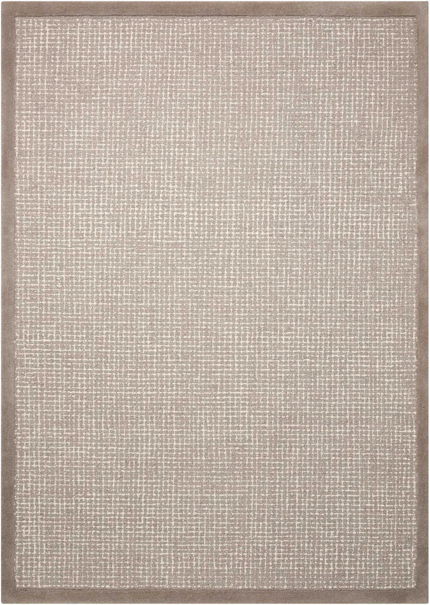 Nourison River Brook Contemporary Grey/Ivory Area Rug