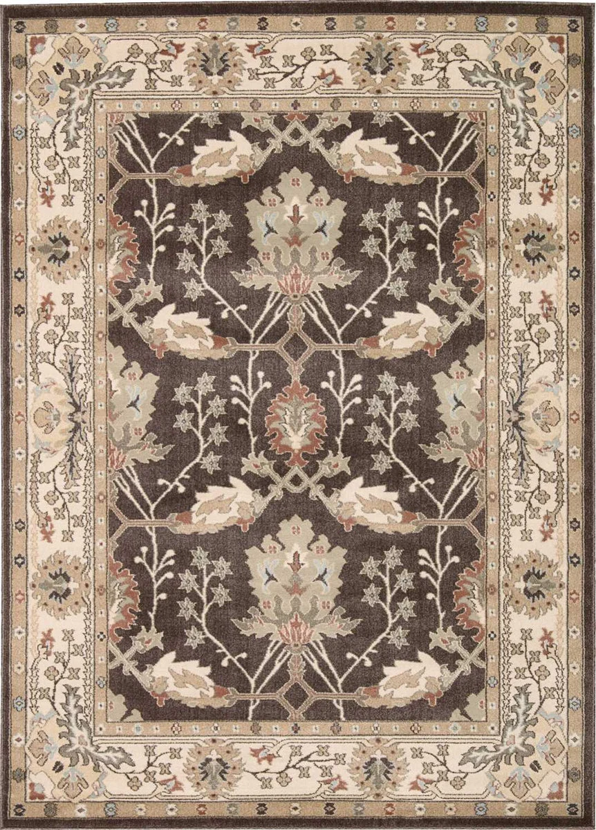 Nourison Walden Traditional Bistre Area Rug
