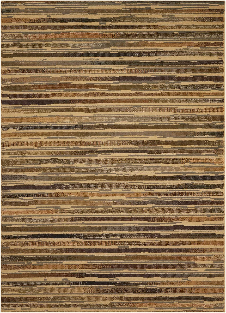 Nourison Paramount Contemporary Beige Area Rug