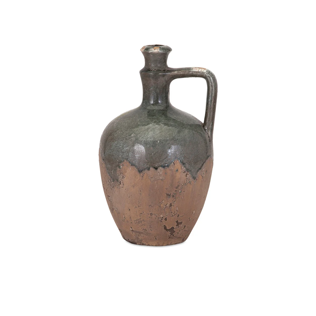 IMAX Worldwide Home Bardot Small Blue Stone Ceramic Jug