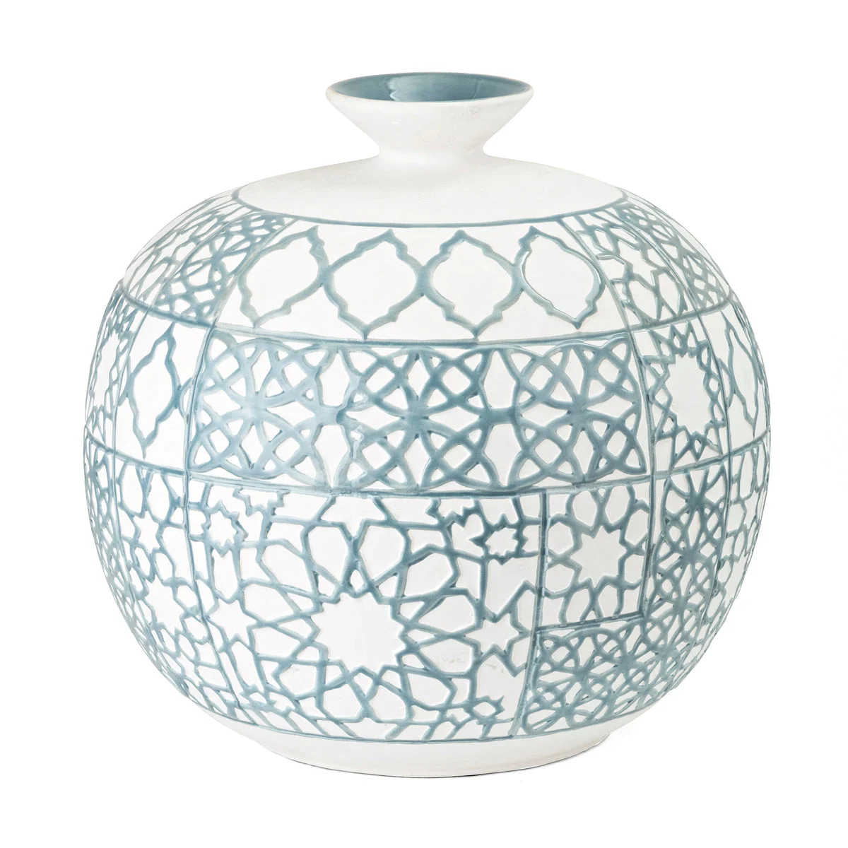 Imax Worldwide Home Piccolo Short Wide Oversized Vase