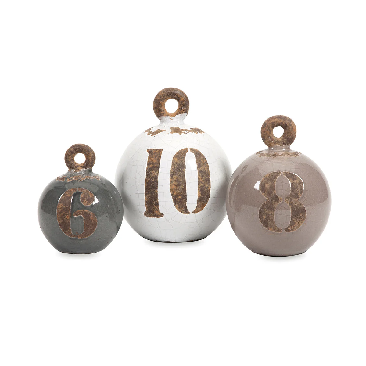 IMAX Worldwide Home Hotham Decorative Fishing Weights - Set of 3