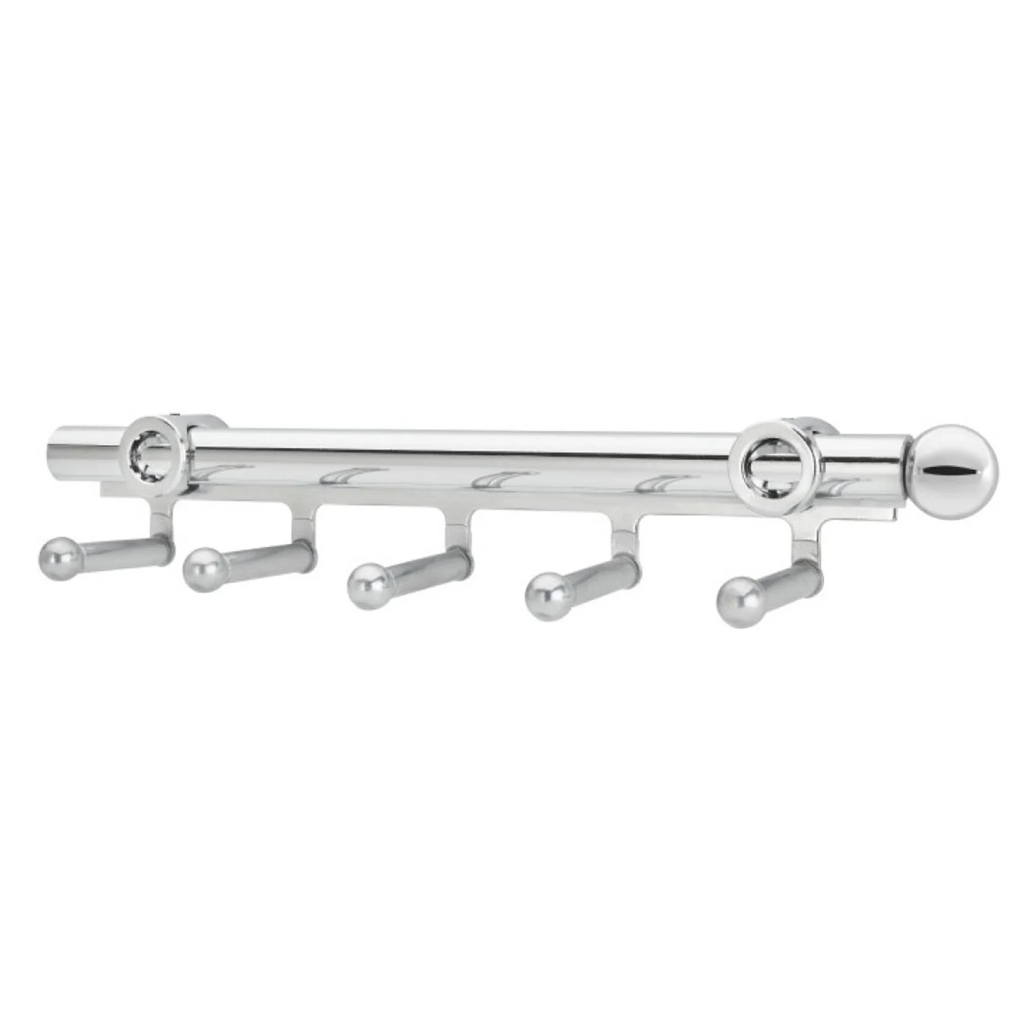 Rev-A-Shelf 12" Pullout Belt & Scarf Closet Organizer, Chrome, CBSR-12-CR