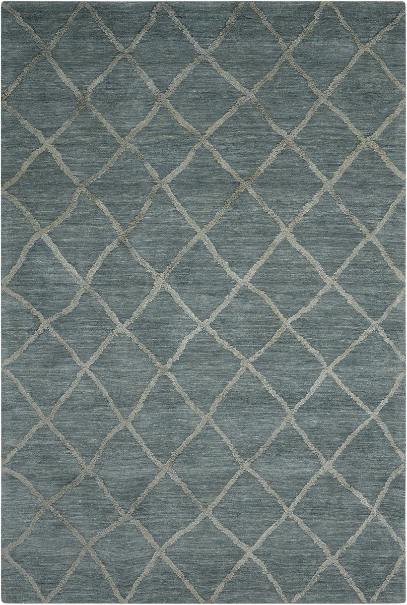 Nourison Lunette s Denim Area Rug