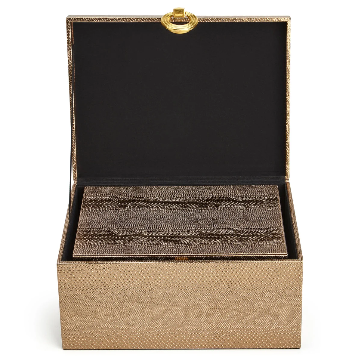 Imax Worldwide Home Yasmeen Brown Boxes - Set of 2