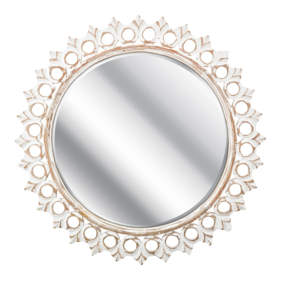 IMAX Worldwide Home Bilbao Carved Wall Mirror