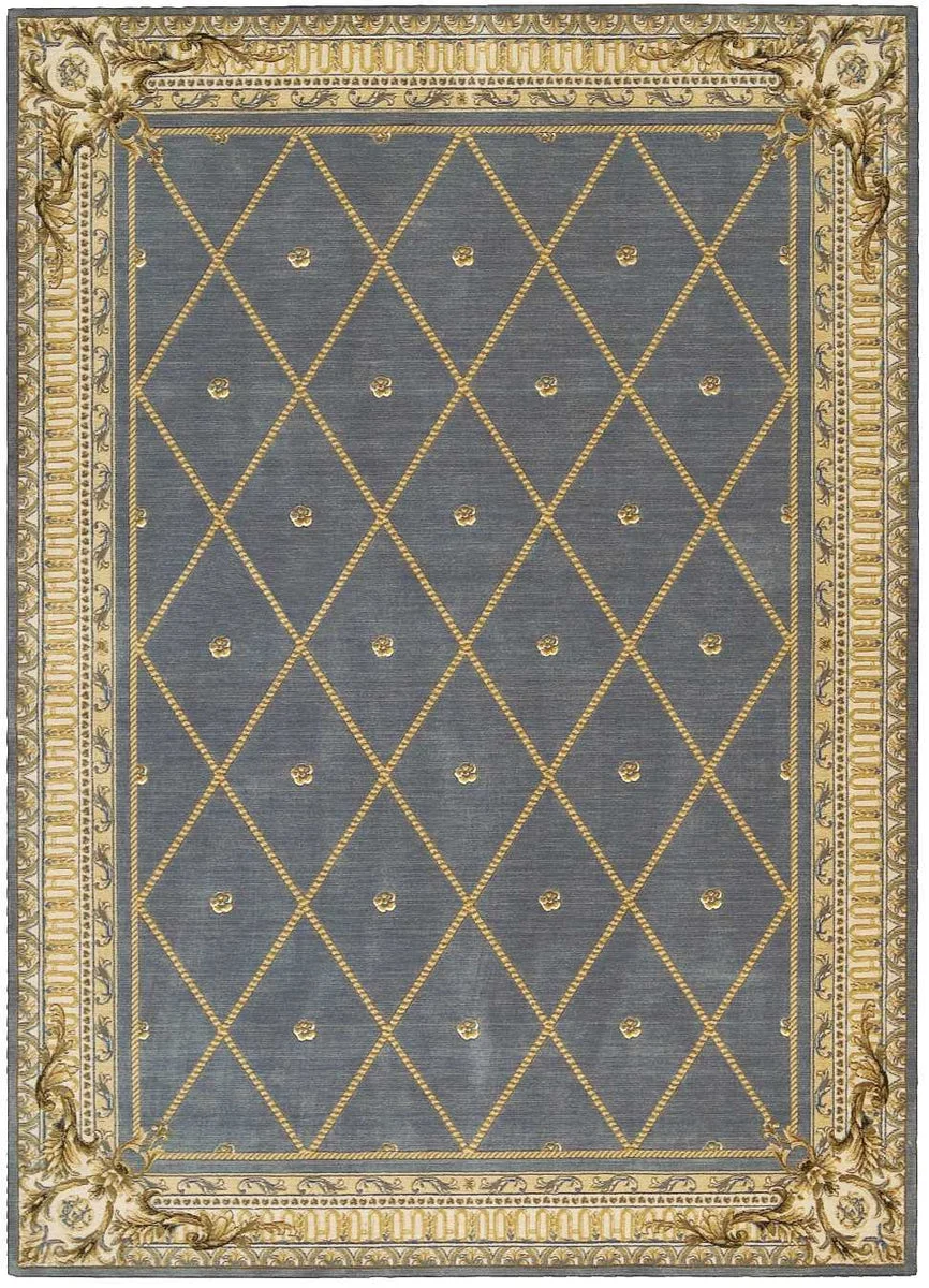 Nourison Ashton House Traditional Blue Area Rug