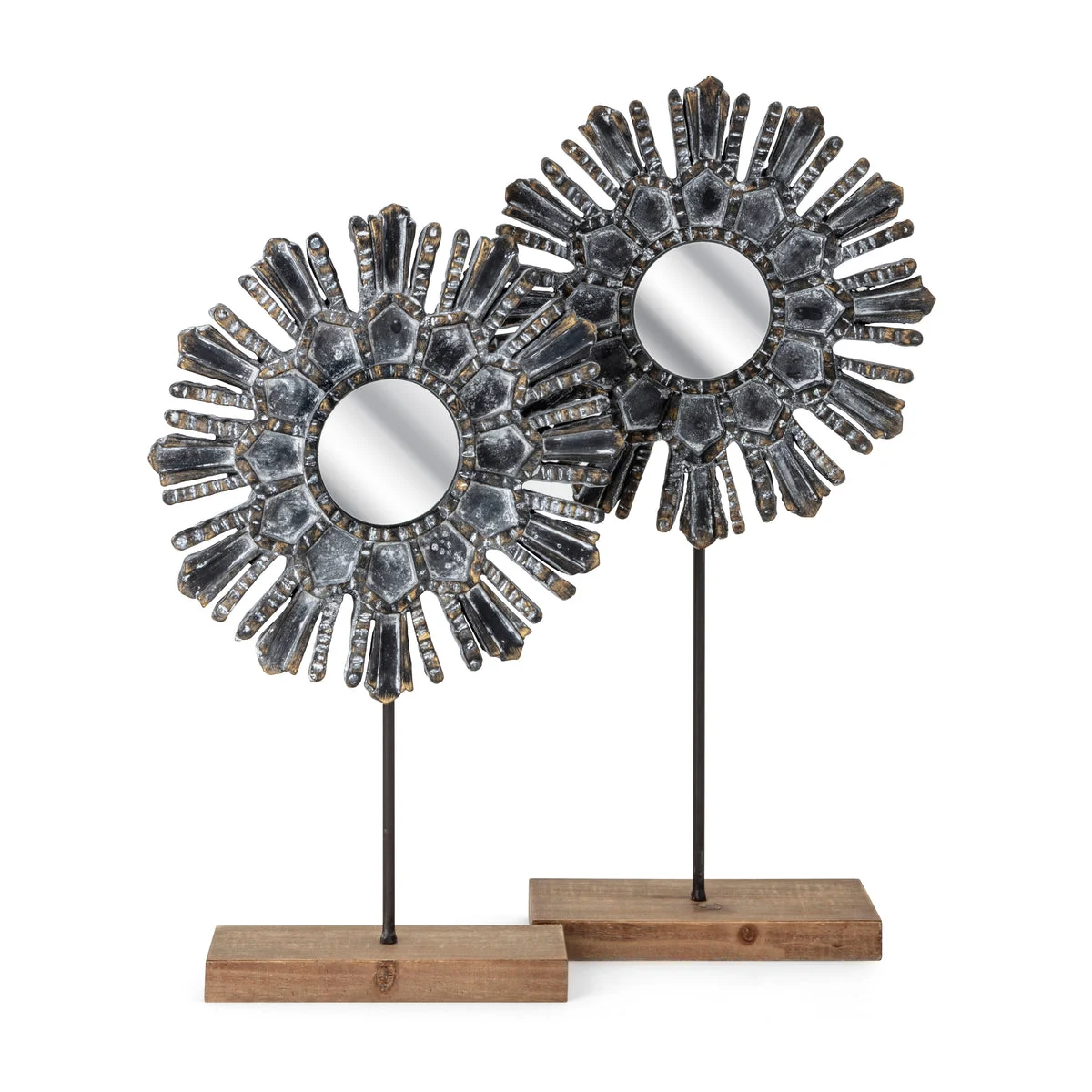 IMAX Worldwide Home Carlos Statuary - Set of 2