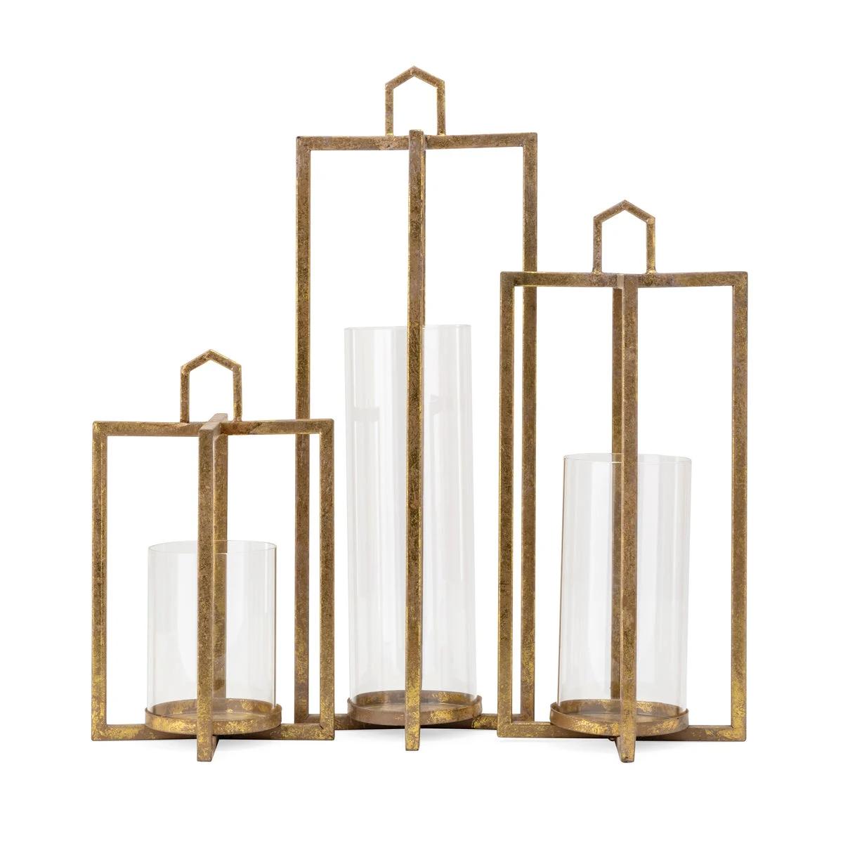 IMAX Worldwide Home Bastillica Lanterns - Set of 3