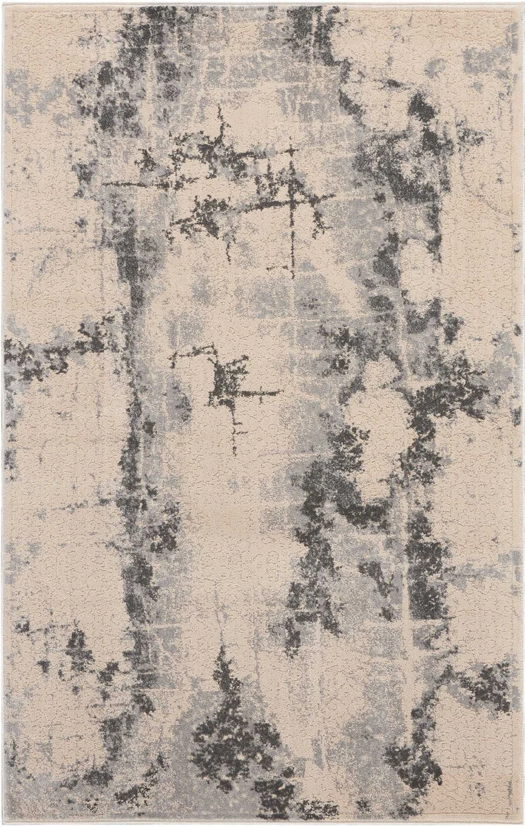 Nourison Heritage Contemporary Beige Area Rug