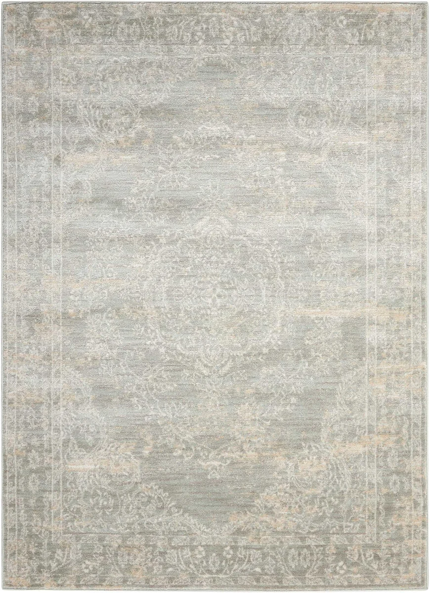 Nourison Euphoria Traditional Grey Area Rug