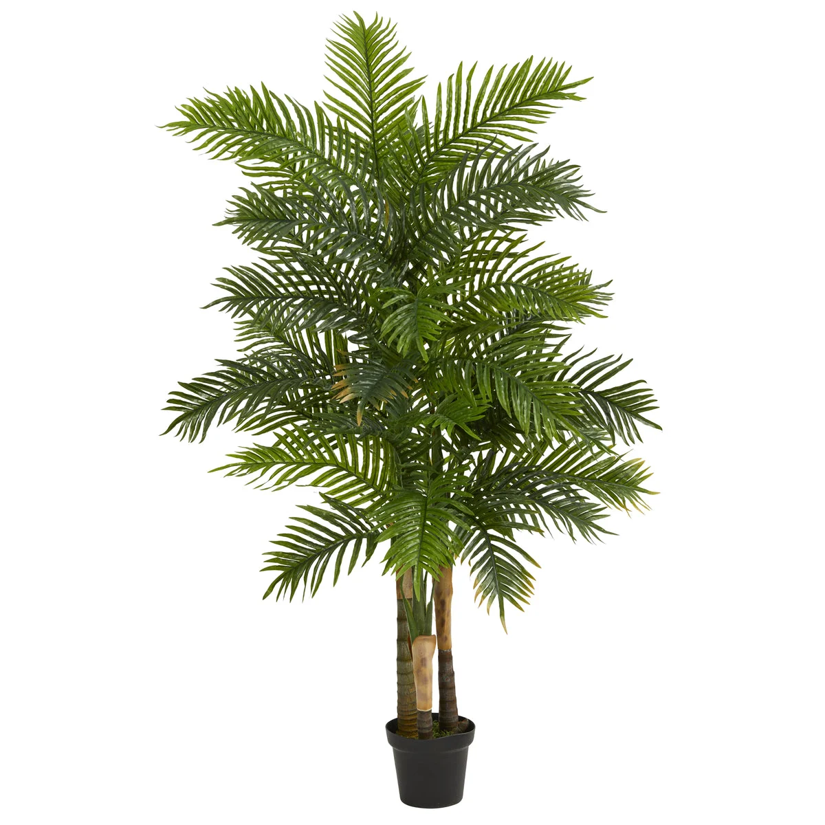 Nearly Natural 6` Areca Palm Artificial Tree (Real Touch)