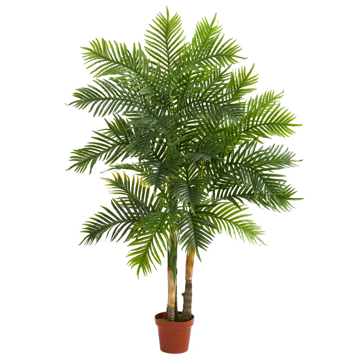 Nearly Natural 5`Areca Palm Artificial Tree (Real Touch)