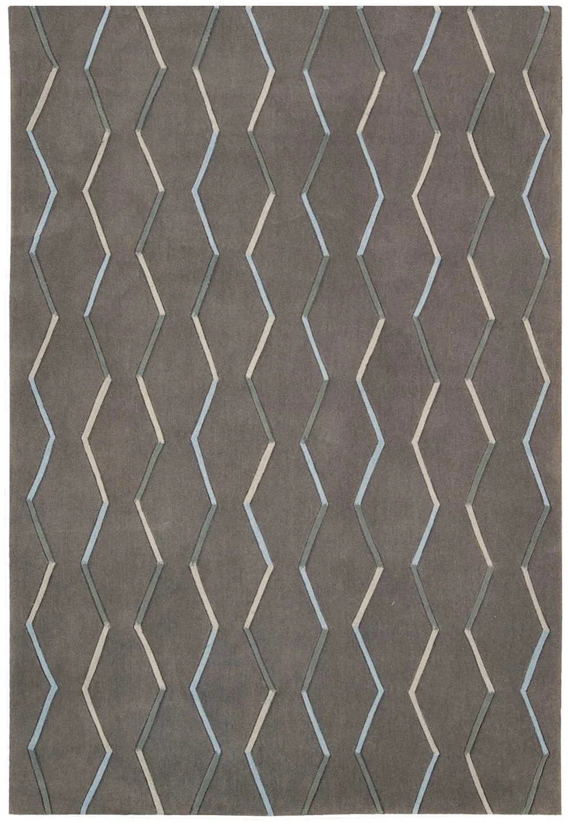 Nourison Contour Contemporary Charcoal Area Rug