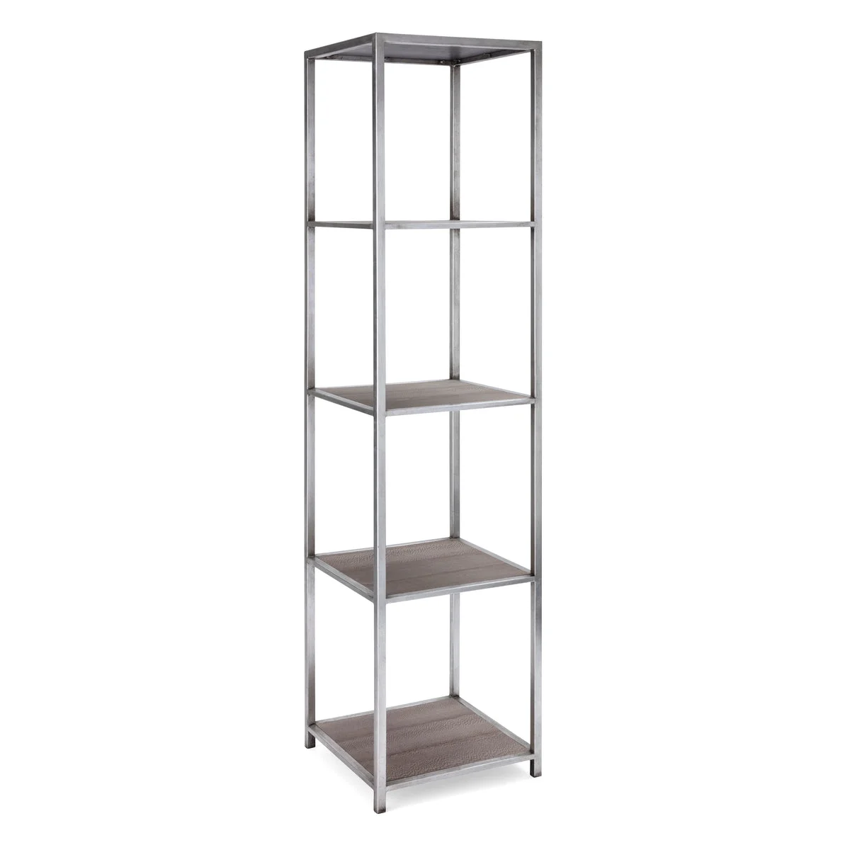 IMAX Worldwide Home Spartan Etagere Veneer & Metal Shelf