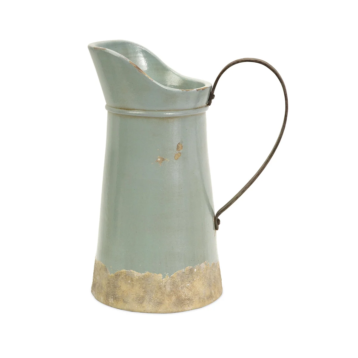 IMAX Worldwide Home Calista Tall Pitcher with Metal Handle