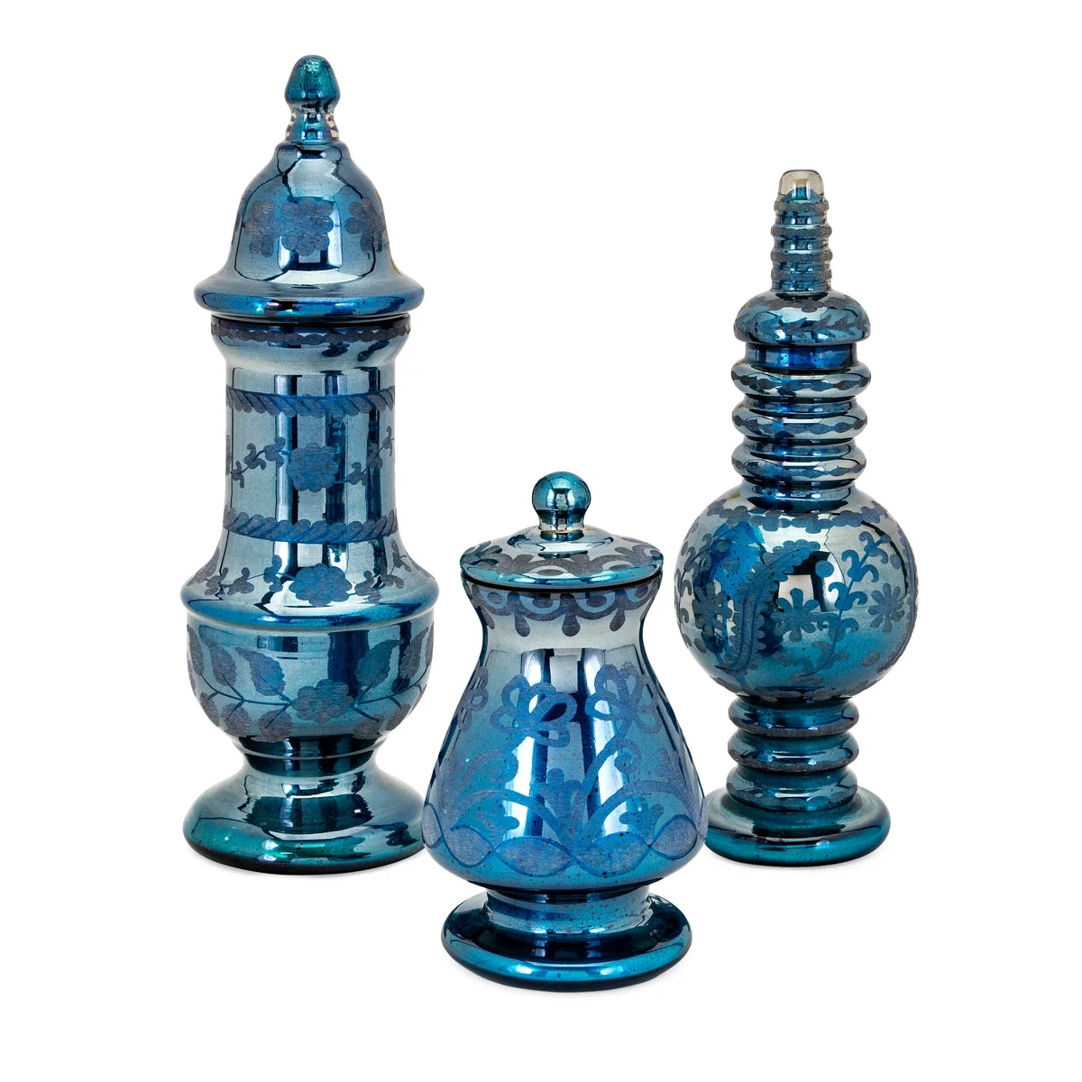 IMAX Worldwide Home Miyu Lidded Containers - Set of 3