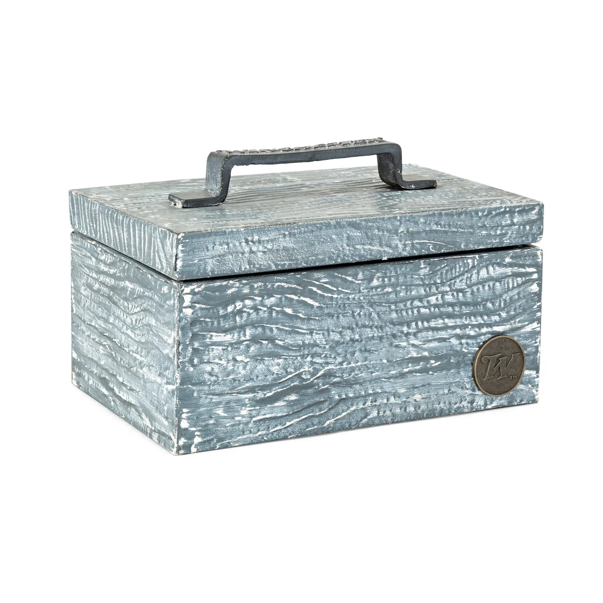 IMAX Worldwide Home Winchester Faux Wood Box w/ Lid
