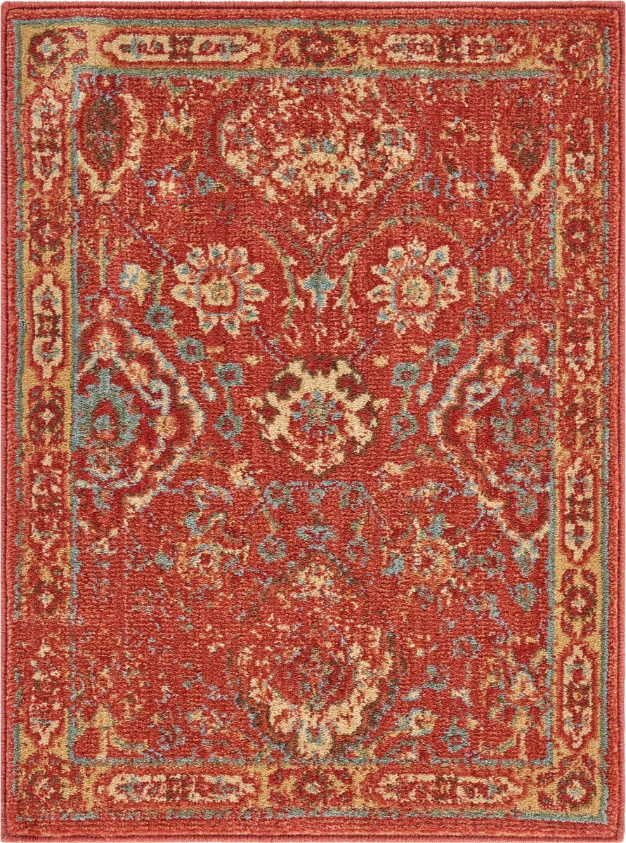 Nourison Somerset Traditional Brick Area Rug