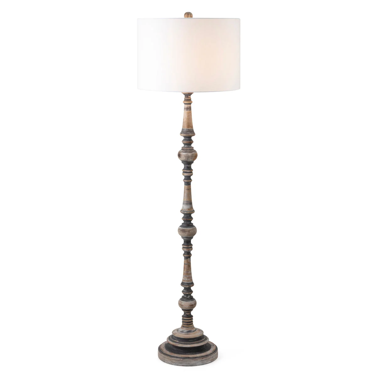 IMAX Worldwide Home Nichole Wood Floor Lamp