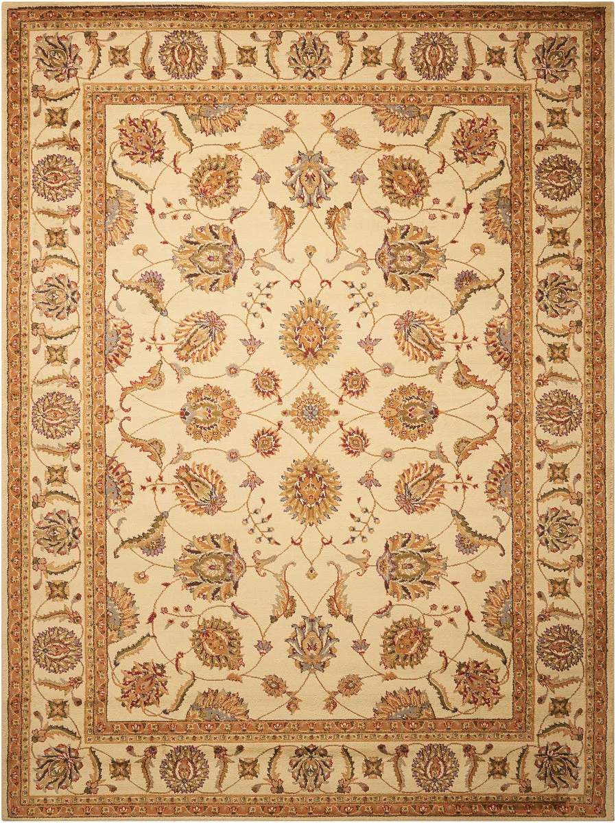 Nourison Paramount Traditional Beige Area Rug