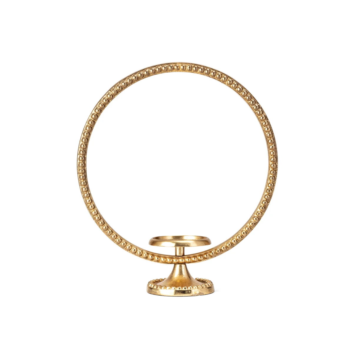 IMAX Worldwide Home TY Luxe Small Ring Candleholder