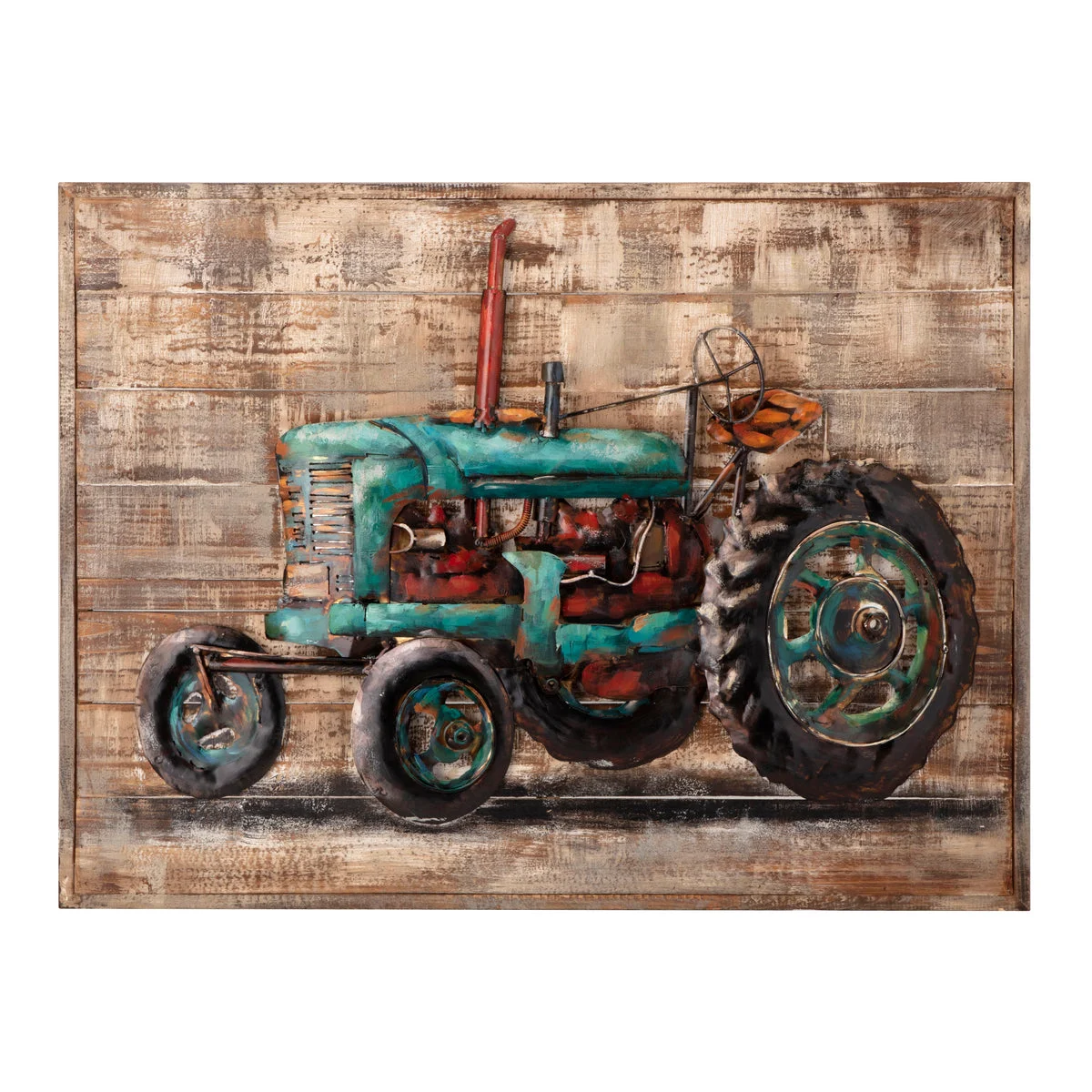 IMAX Worldwide Home Tractor Dimensional Wall Decor