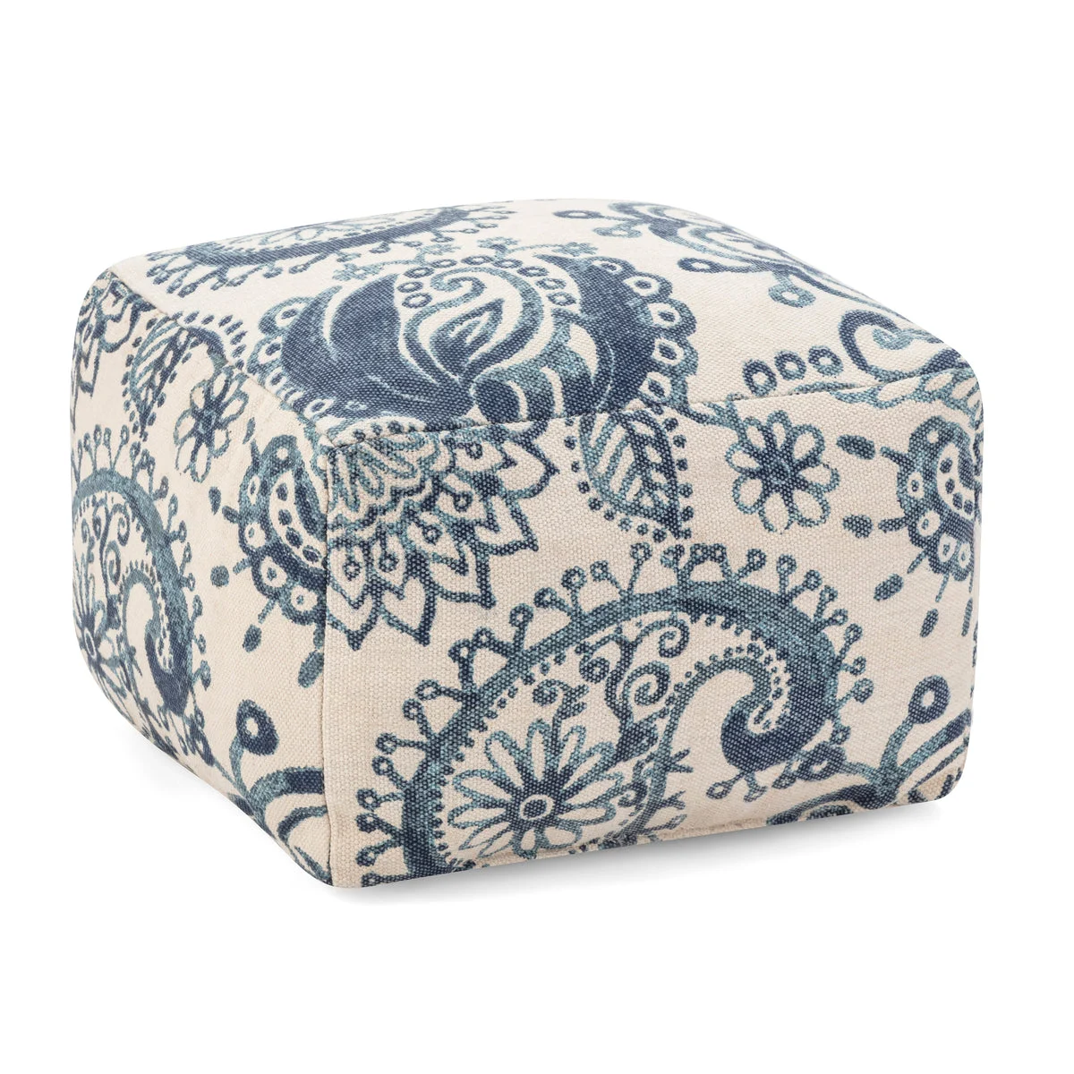 Imax Worldwide Home Verona Print Pouf