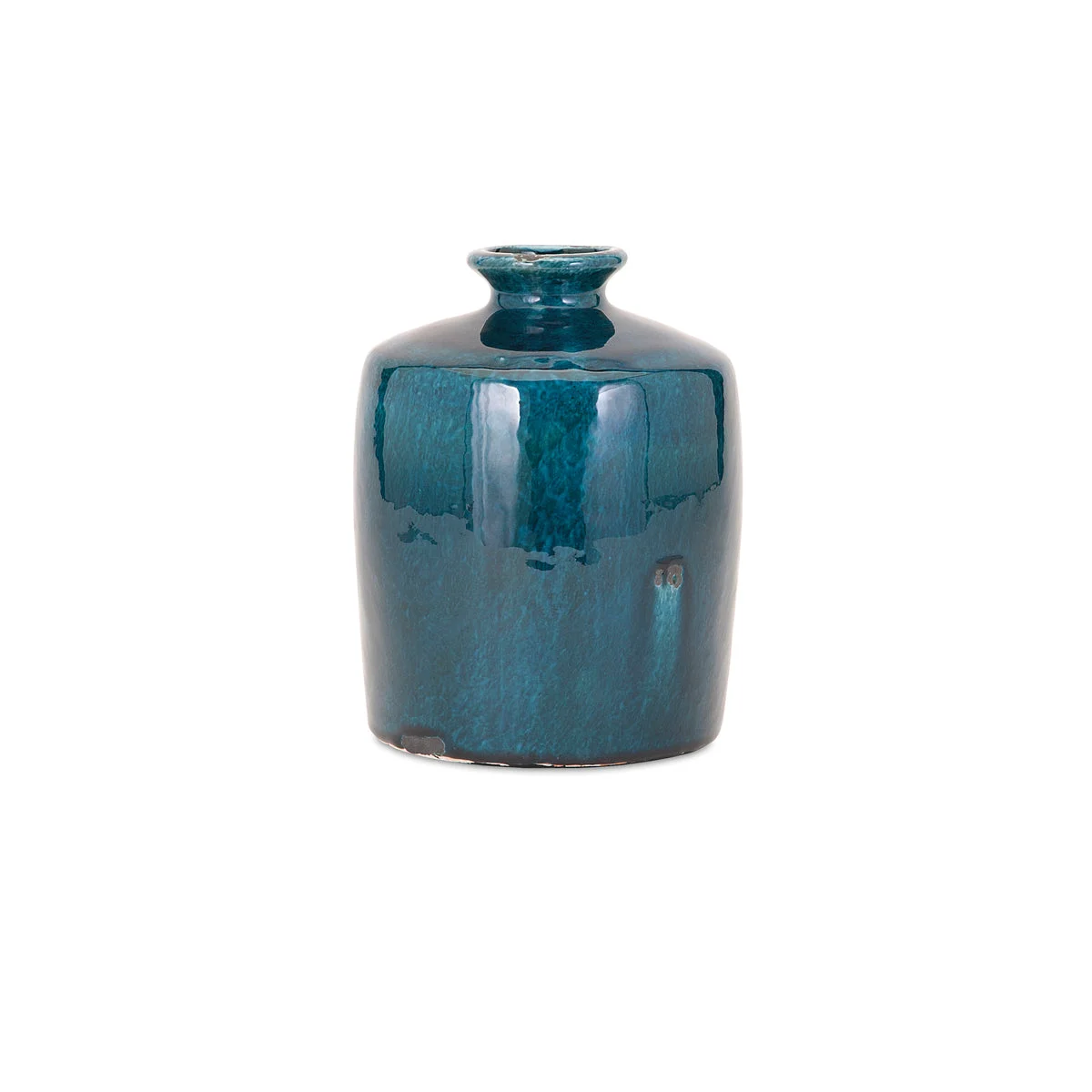 IMAX Worldwide Home Arlo Small Blue Vase