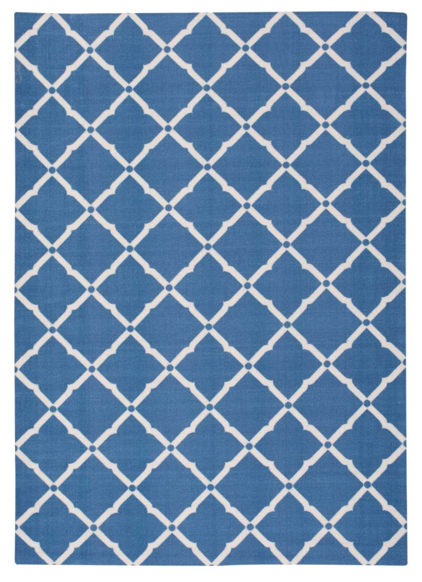 Nourison Home & Garden Transitional Navy Area Rug