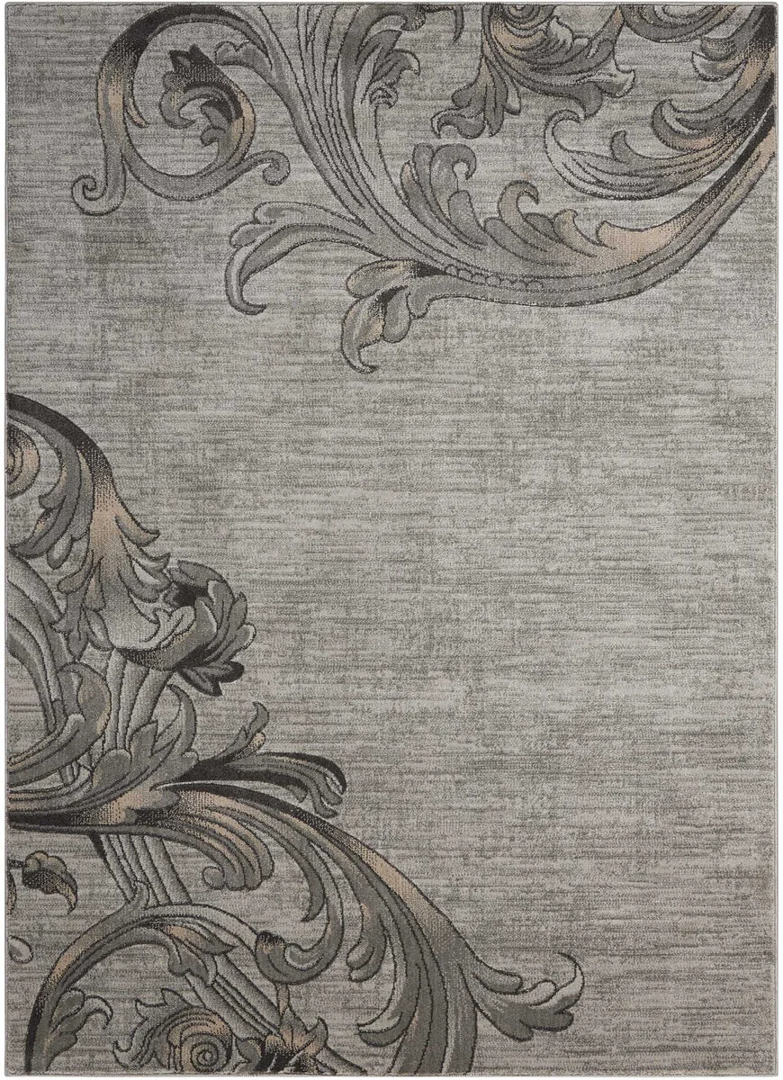 Nourison Maxell Contemporary Graphite Area Rug