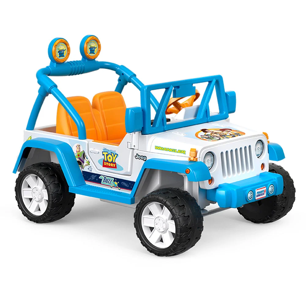 Power Wheels Disney Pixar Toy Story Kids Electric 12V Car Ride On Jeep Wrangler