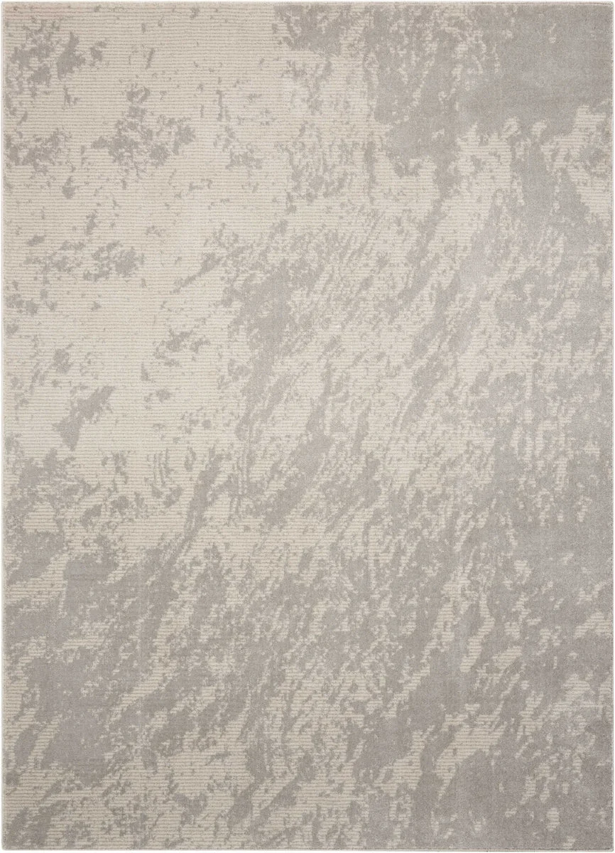 Nourison Maxell Contemporary Ivory/Grey Area Rug