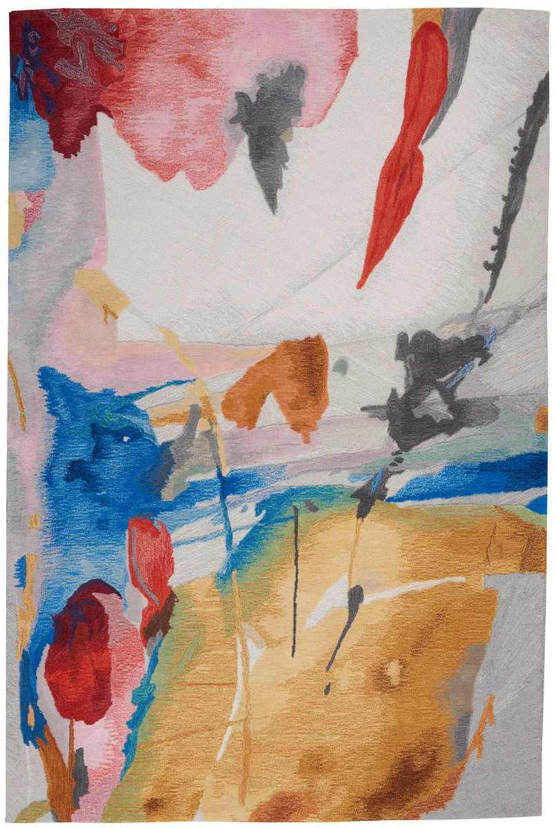 Nourison Symmetry Contemporary Multicolor Area Rug