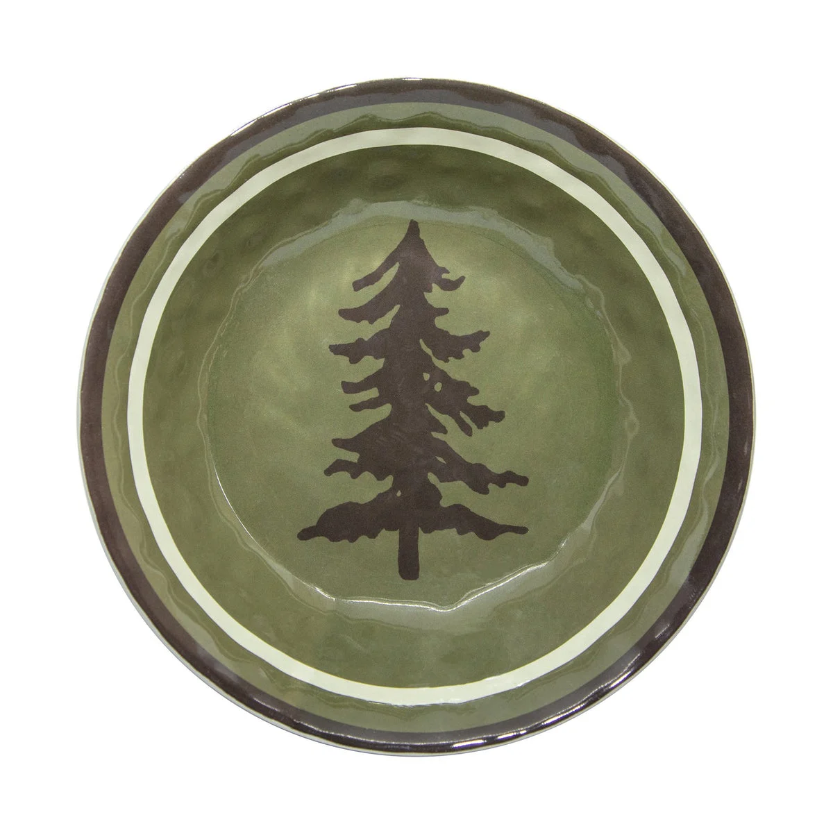 HiEnd Accents Aztec Bear Melamine Bowl, 4 pc